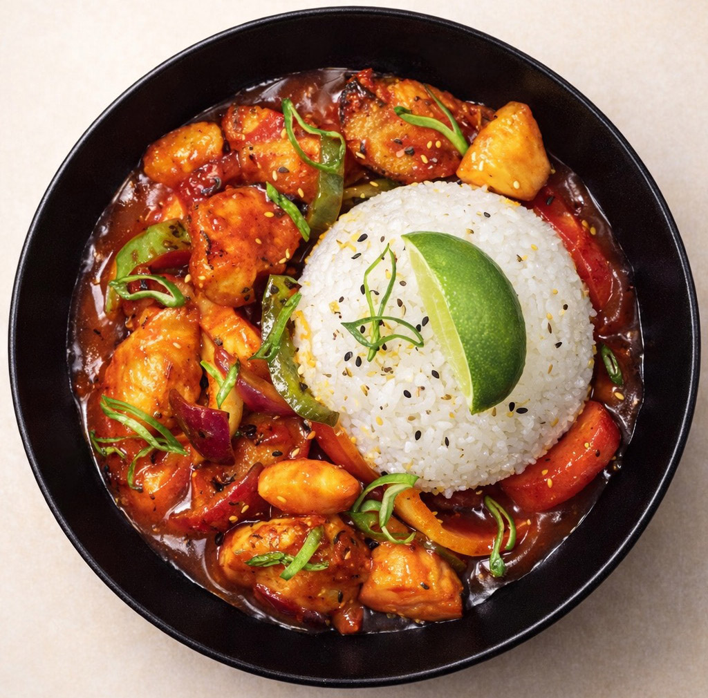 Sweet and Tangy Wok Bowl